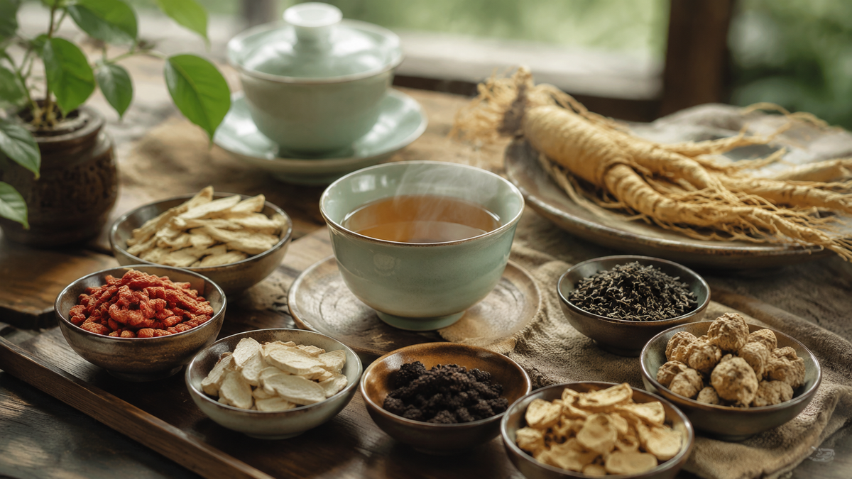 Lunarsip — Mens Ginseng Tea — Men's Ginseng Tea Should Be 8 Herbs, Not 1: The Eight Treasu (cover)