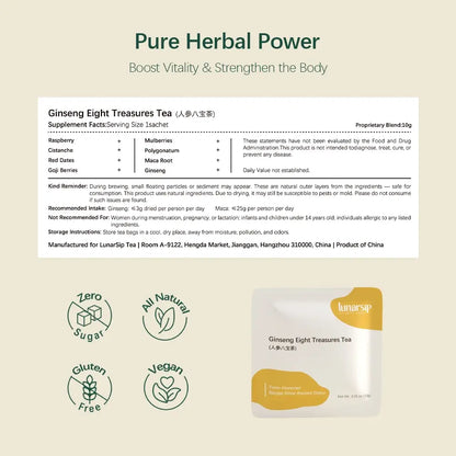 Ginseng Eight Treasures Tea