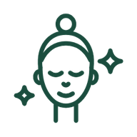 Radiant skin icon