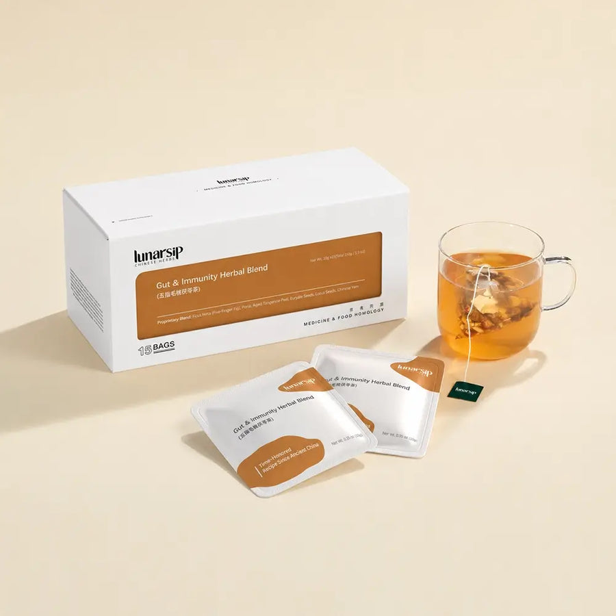 Gut & Immunity Herbal Blend — LunarSip 15 sachets