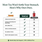 Gut & Immunity gut health tea vs other teas: gentle on sensitive stomachs, no laxatives