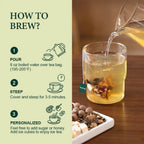 How to brew Gut & Immunity herbal gut health tea