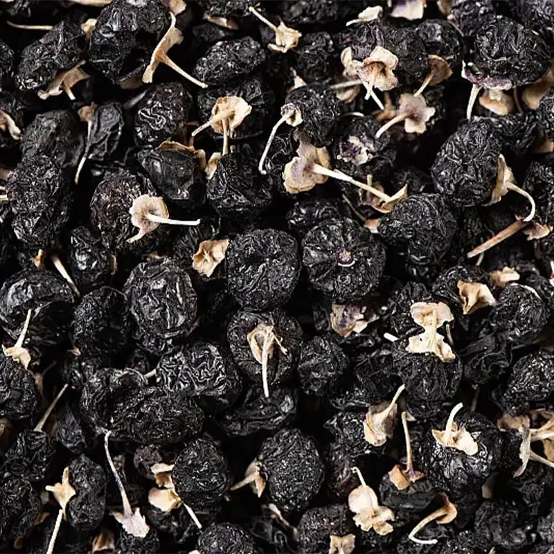 Dried black goji berries (Lycium ruthenicum) – LunarSip Chinese herbal tea ingredient