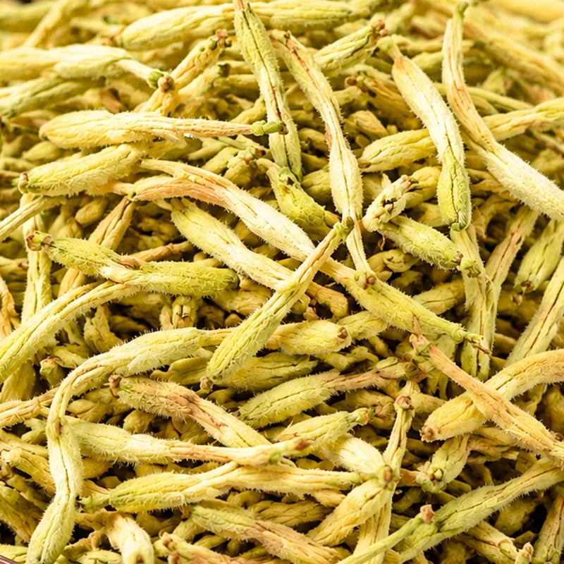 Dried honeysuckle buds (Jin Yin Hua) – LunarSip Chinese herbal tea ingredient
